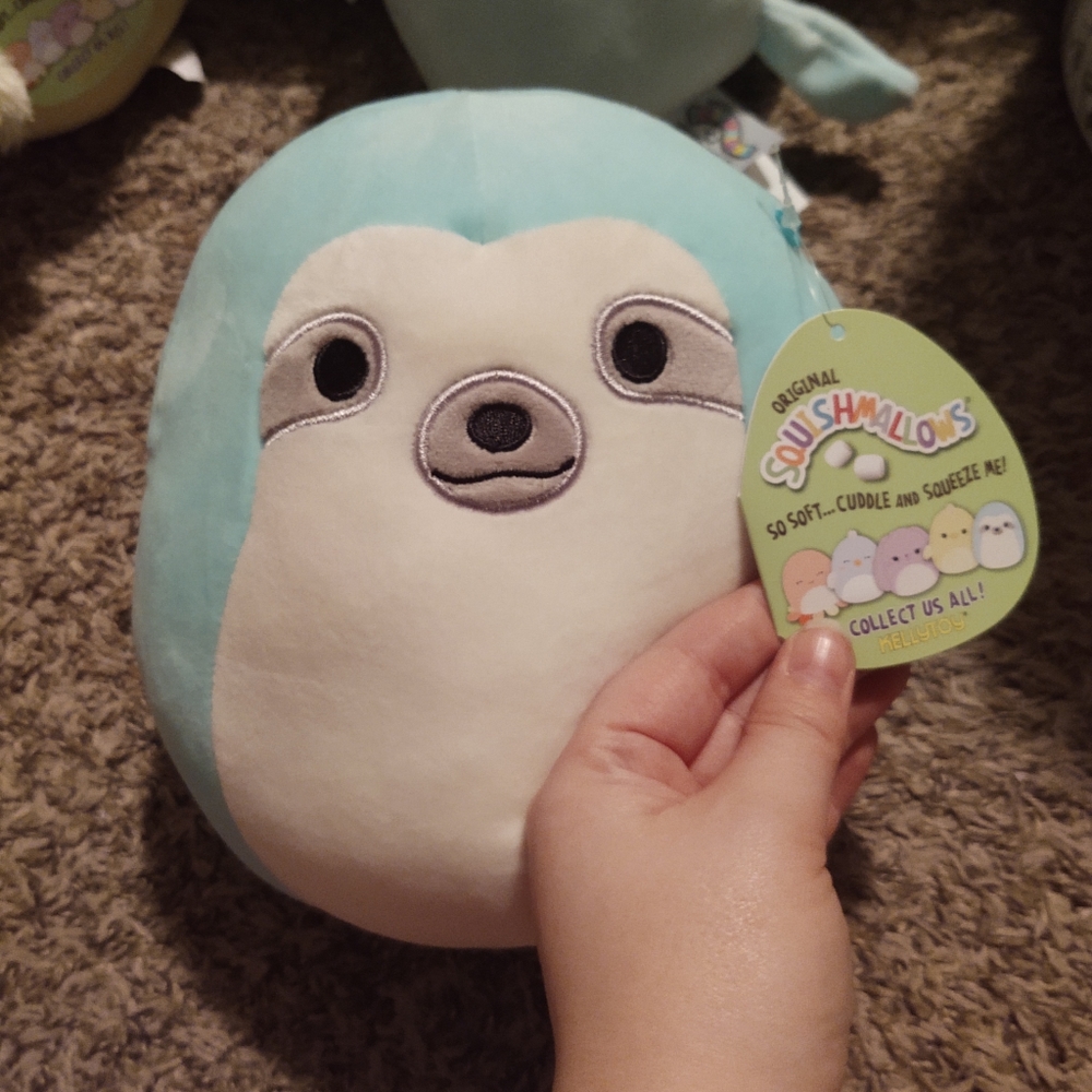 Aqua 7" Easter Squishmallow NWT